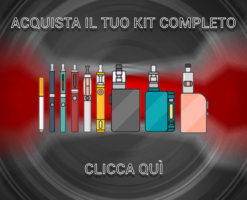 Acquista il tuo kit completo sigaretta elettronica flavorito